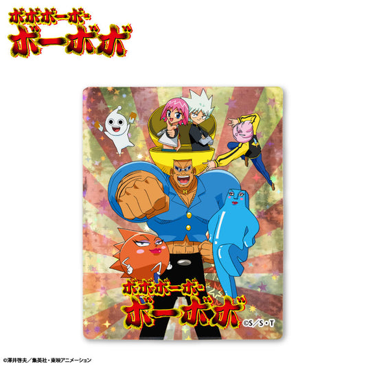 ボボボーボ・ボーボボ コラボ ステッカー(ホログラム)