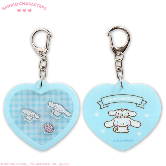 サンリオキャラクターズ いつもいっしょのお友だち コラボ シャカシャカアクリルキーホルダー