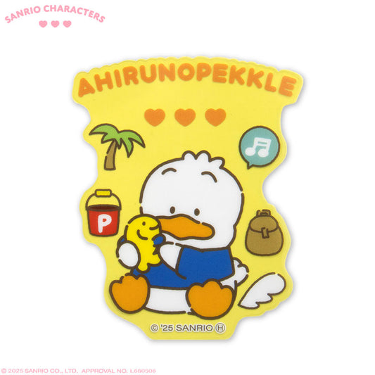 サンリオキャラクターズ いつもいっしょのお友だち コラボ ステッカー(クリア)