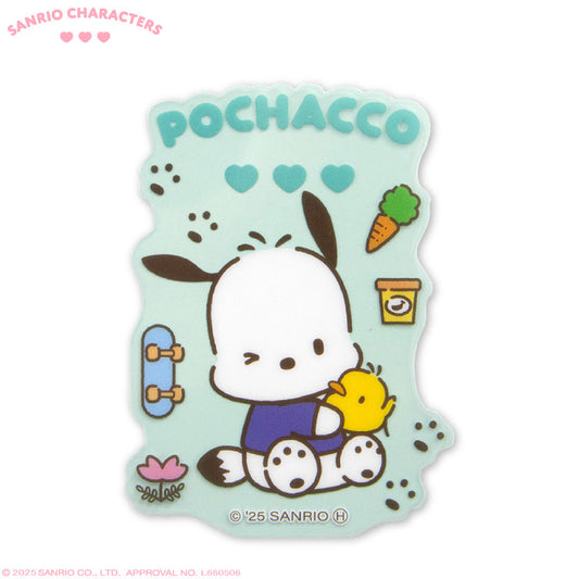 サンリオキャラクターズ いつもいっしょのお友だち コラボ ステッカー(クリア)