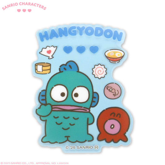 サンリオキャラクターズ いつもいっしょのお友だち コラボ ステッカー(クリア)