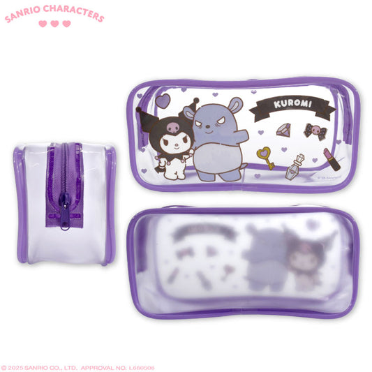 サンリオキャラクターズ いつもいっしょのお友だち コラボ クリアペンケース