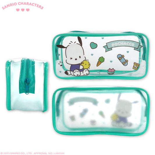 サンリオキャラクターズ いつもいっしょのお友だち コラボ クリアペンケース