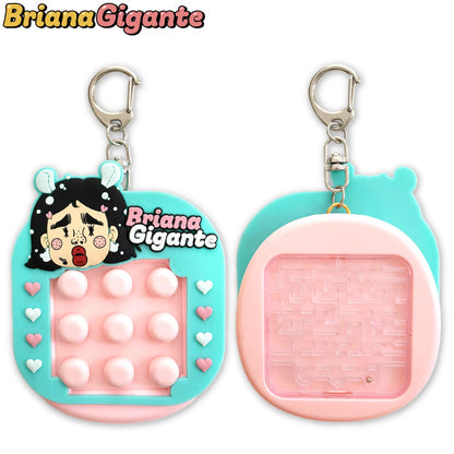 ブリアナ・ギガンテ コラボ プッシュキーホルダー