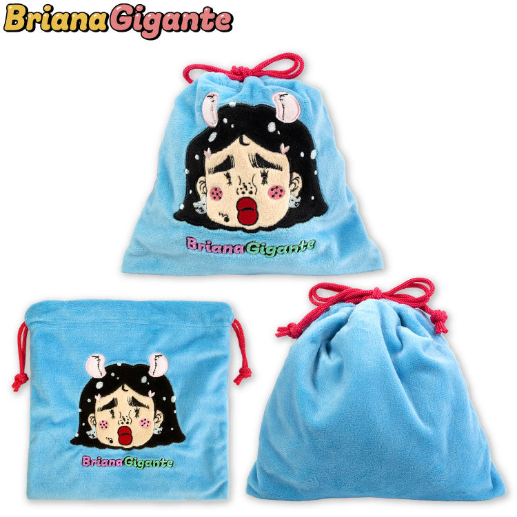 ブリアナ・ギガンテ コラボ ふわふわ巾着