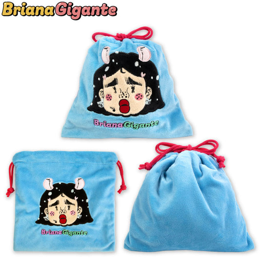 ブリアナ・ギガンテ コラボ ふわふわ巾着