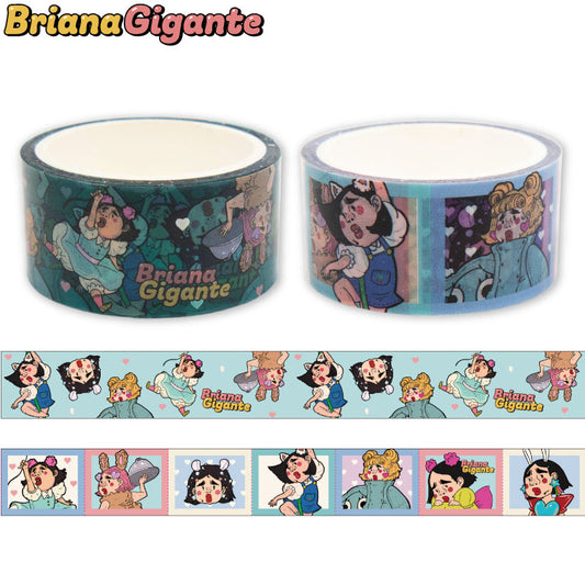 ブリアナ・ギガンテ コラボ クリアロールテープ2P