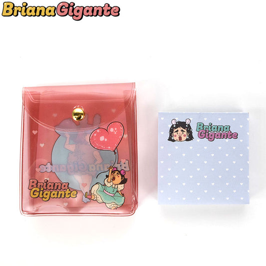 ブリアナ・ギガンテ コラボ クリアケース付メモ