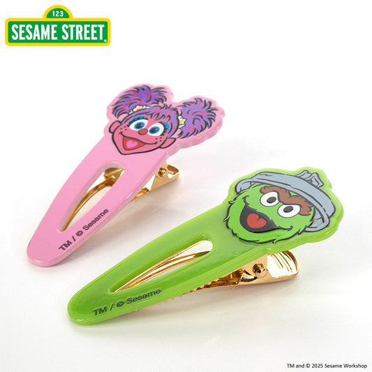 セサミストリート コラボ ヘアクリップ2P