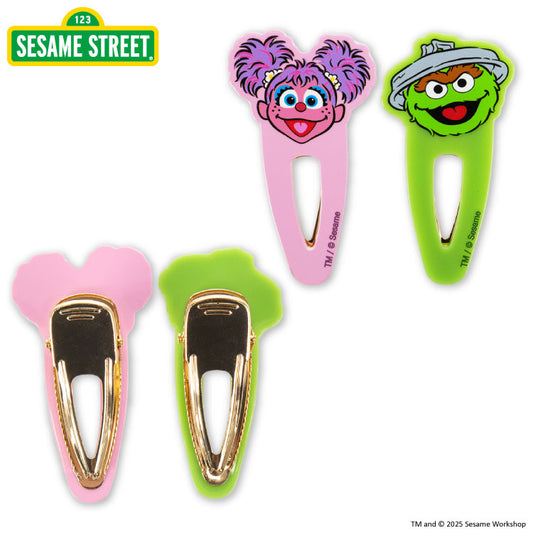 セサミストリート コラボ ヘアクリップ2P