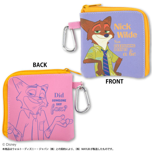 ディズニー/ピクサー カラビナ付きコインケース