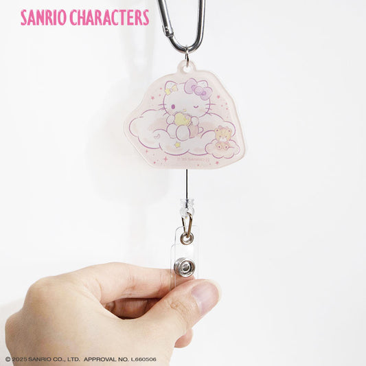 サンリオキャラクターズ コラボ クリップ付リールキーホルダー SweetDream