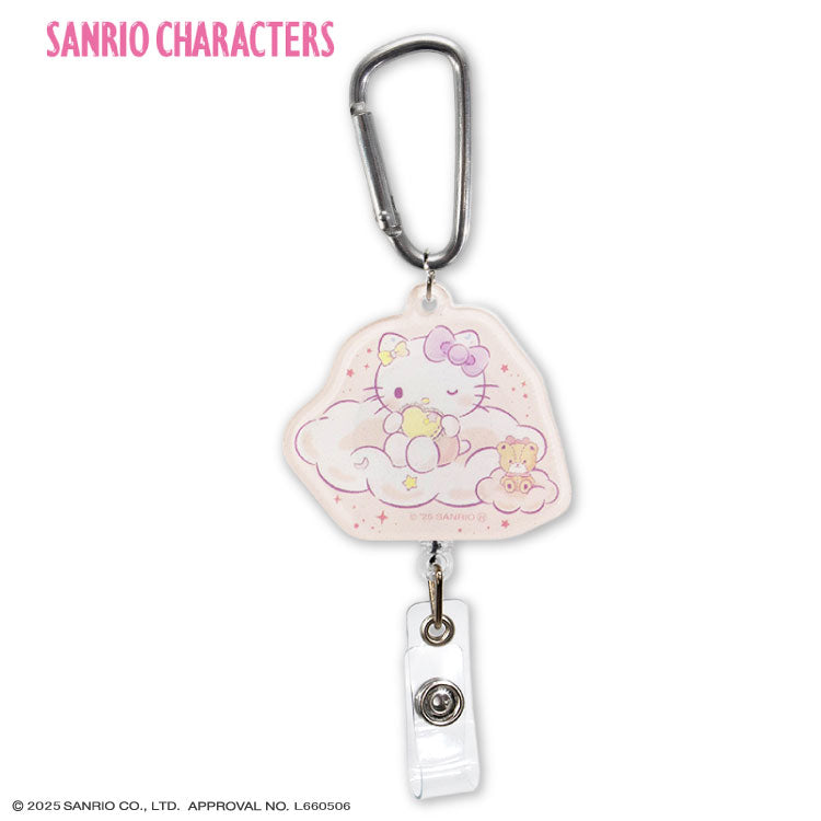 サンリオキャラクターズ コラボ クリップ付リールキーホルダー SweetDream