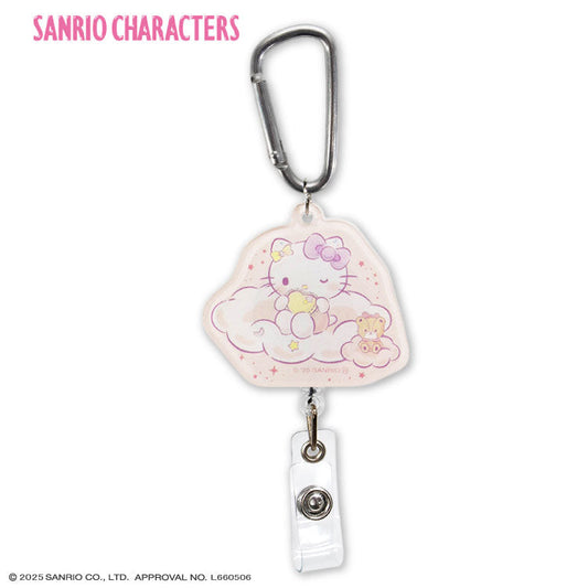 サンリオキャラクターズ コラボ クリップ付リールキーホルダー SweetDream