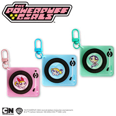 パワーパフ ガールズ コラボ レコード風アクリルキーホルダー