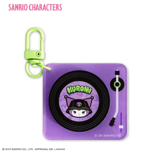 サンリオキャラクターズ コラボ レコード風アクリルキーホルダー
