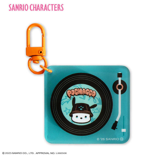 サンリオキャラクターズ コラボ レコード風アクリルキーホルダー