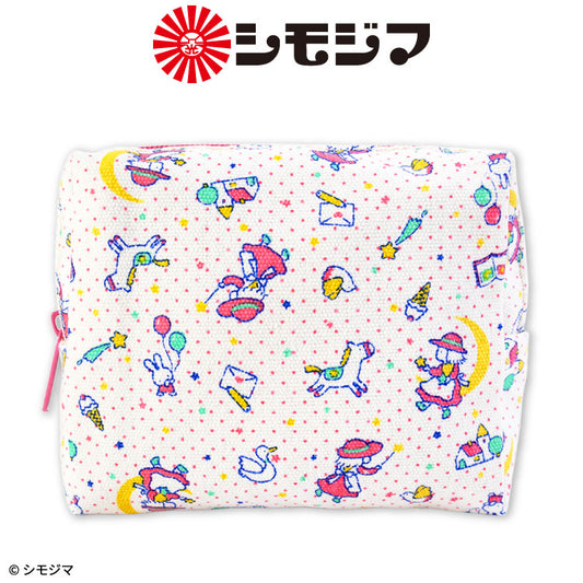 シモジマ コラボ 箱型ポーチ