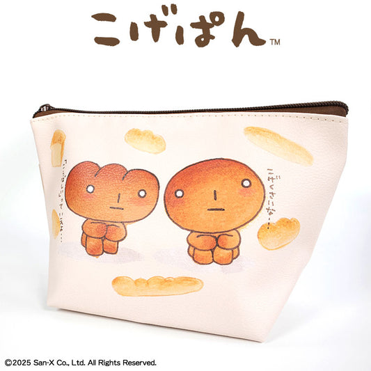 こげぱん コラボ 台形ポーチ