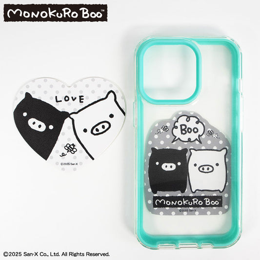 モノクロブー コラボ ステッカー(レザー)