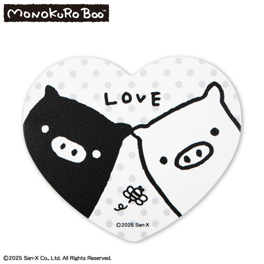 モノクロブー コラボ ステッカー(レザー)