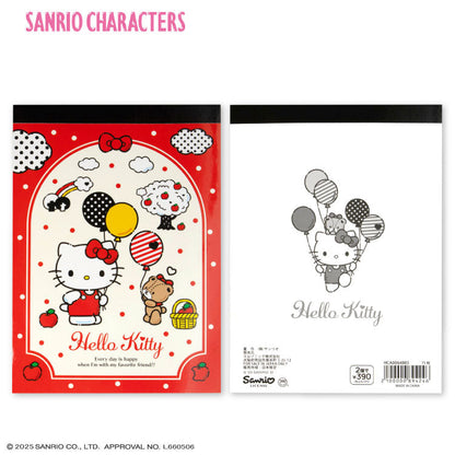 サンリオキャラクターズ コラボ A6メモ帳 第二弾