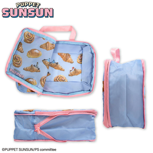 パペットスンスン コラボ 圧縮ポーチ
