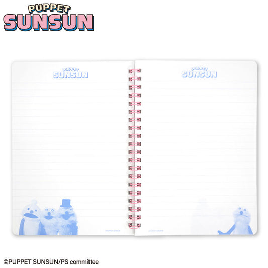 パペットスンスン コラボ B6リングノート