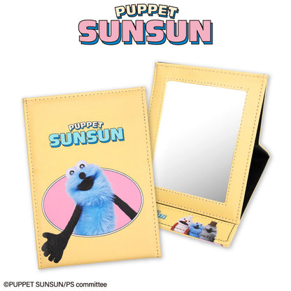 【予約販売】パペットスンスン コラボ 折り畳みミラー