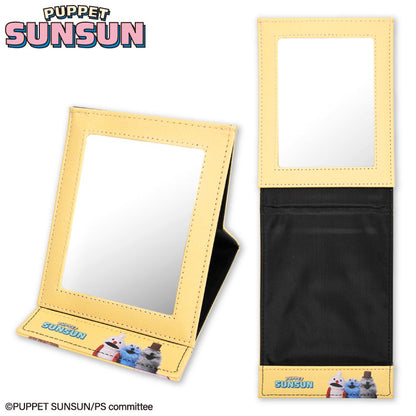 【予約販売】パペットスンスン コラボ 折り畳みミラー