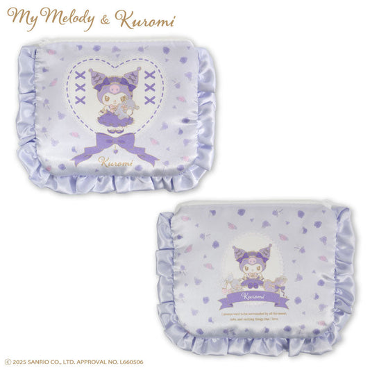 ロリータメロクロ コラボ フラットポーチ