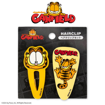 ガーフィールド コラボ ヘアクリップ2P