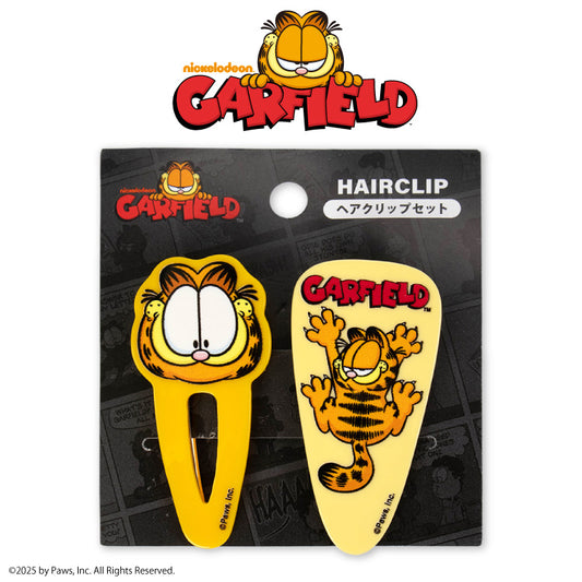 ガーフィールド コラボ ヘアクリップ2P