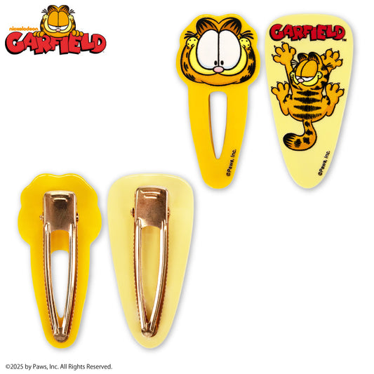 ガーフィールド コラボ ヘアクリップ2P