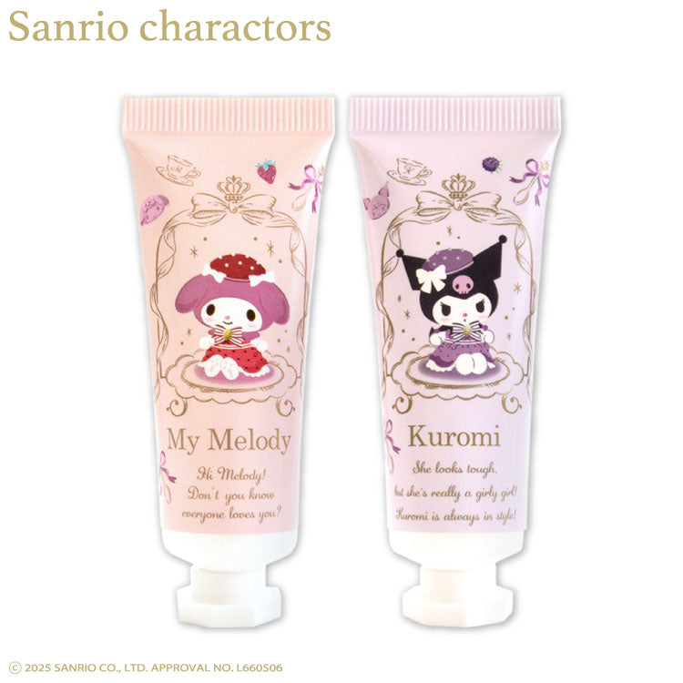 サンリオキャラクターズ ティールームデザイン コラボ ハンドクリーム