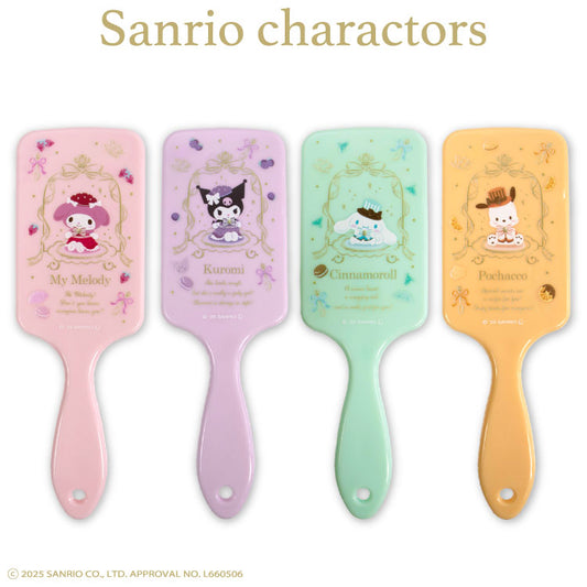 サンリオキャラクターズ ティールームデザイン コラボ ヘアブラシ