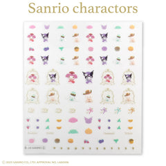 サンリオキャラクターズ ティールームデザイン コラボ ネイルパーツシール