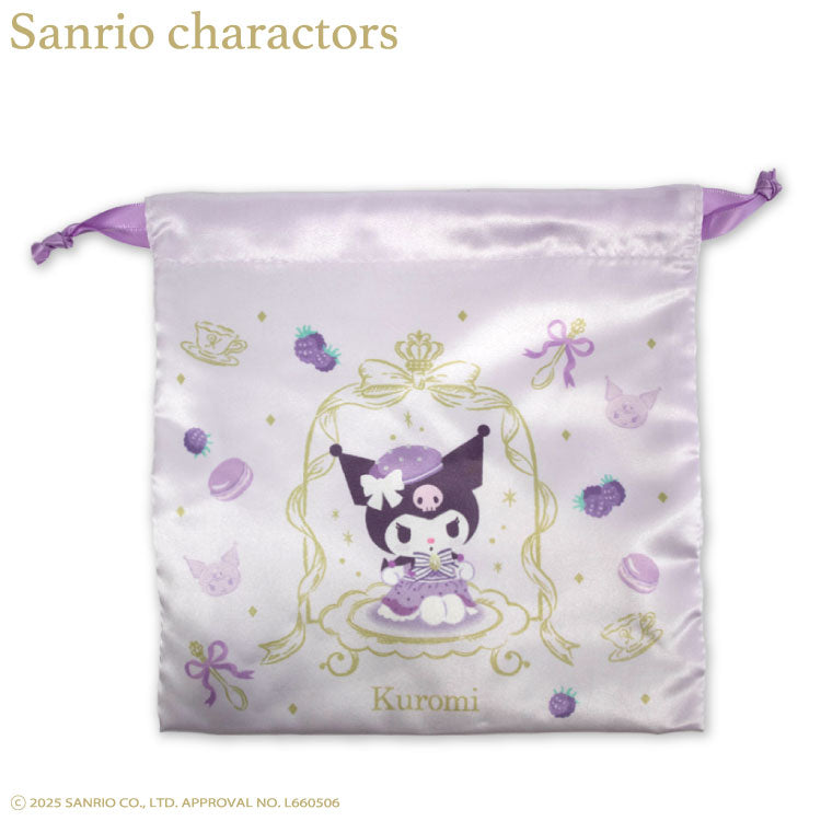 サンリオキャラクターズ ティールームデザイン コラボ 巾着(M)