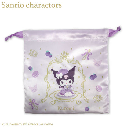 サンリオキャラクターズ ティールームデザイン コラボ 巾着(M)