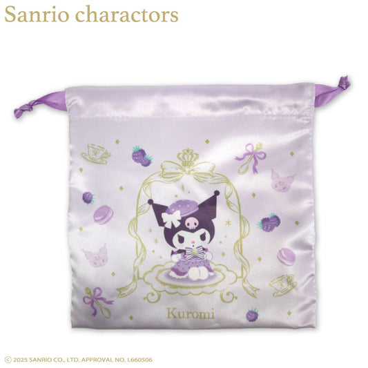 サンリオキャラクターズ ティールームデザイン コラボ 巾着(M)
