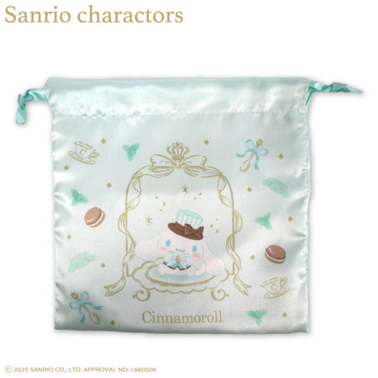 サンリオキャラクターズ ティールームデザイン コラボ 巾着(M)