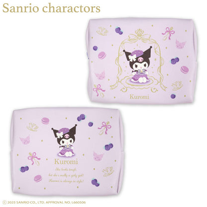 サンリオキャラクターズ ティールームデザイン コラボ 箱型ポーチ