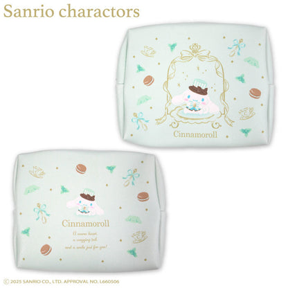 サンリオキャラクターズ ティールームデザイン コラボ 箱型ポーチ