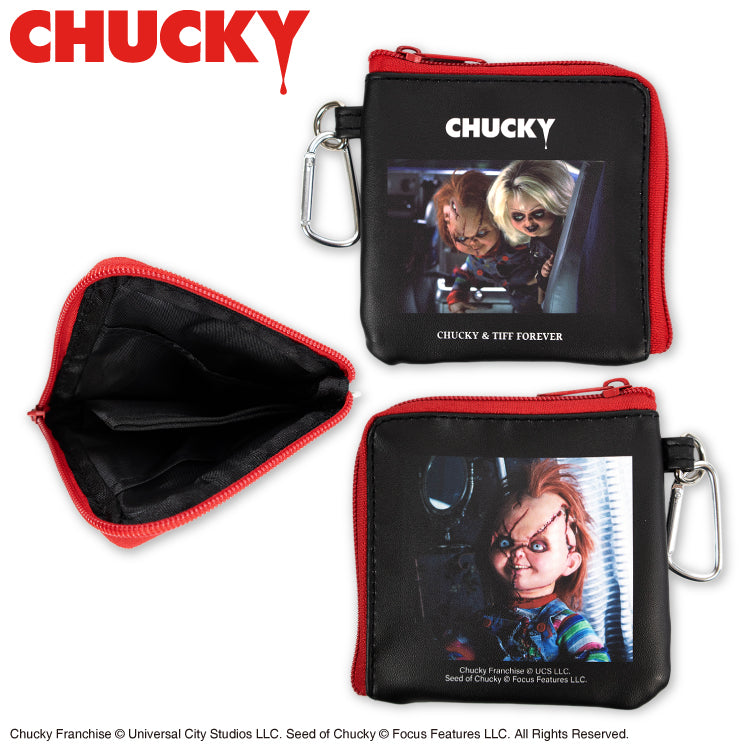 チャイルドプレイ コラボ カラビナ付きコインケース – サンキューマート