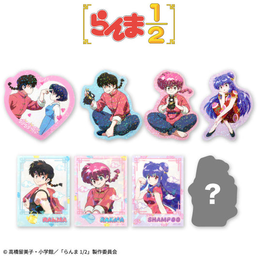 らんま1/2 コラボ ランダムステッカー(クリア)