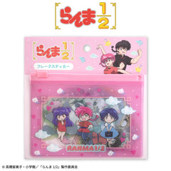 らんま1/2 コラボ フレークステッカー