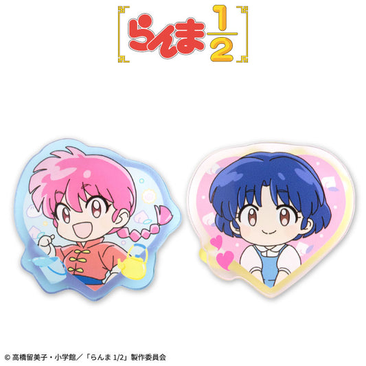 らんま1/2 コラボ アクリルクリップ2P