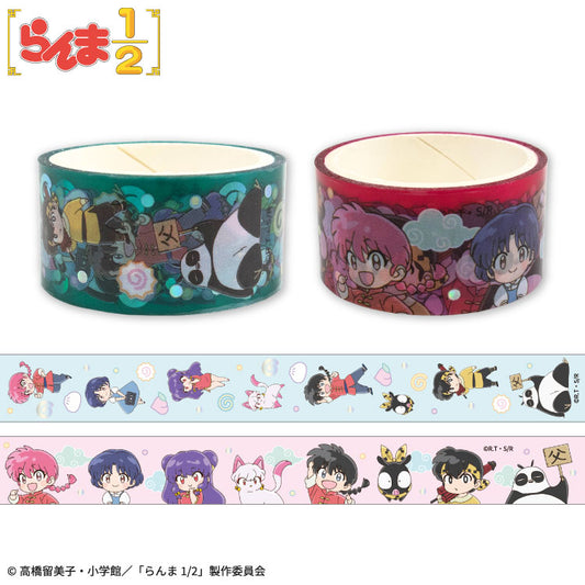 らんま1/2 コラボ クリアロールテープ2P