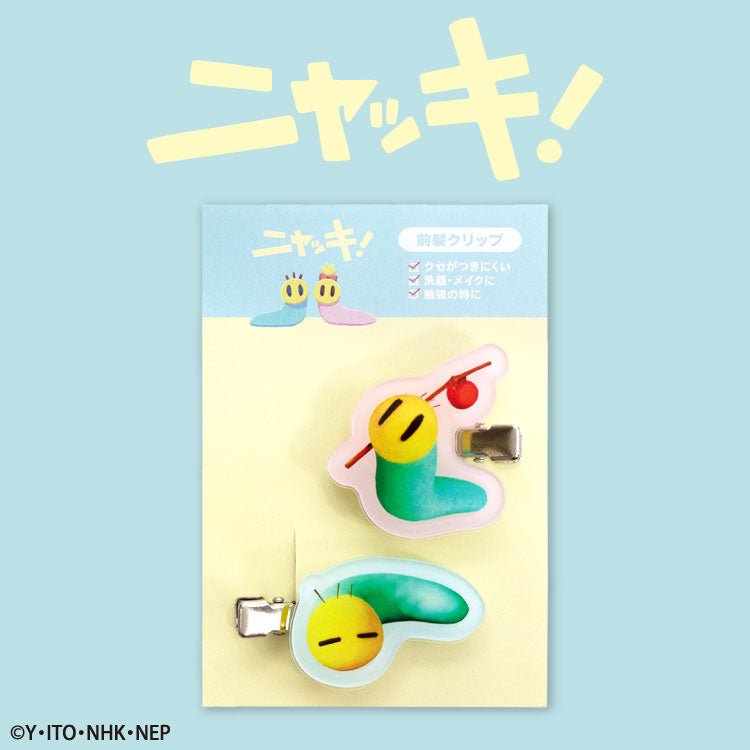 ニャッキ！ コラボ アクリル前髪クリップ