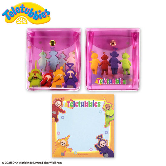 テレタビーズ コラボ クリアケース付メモ